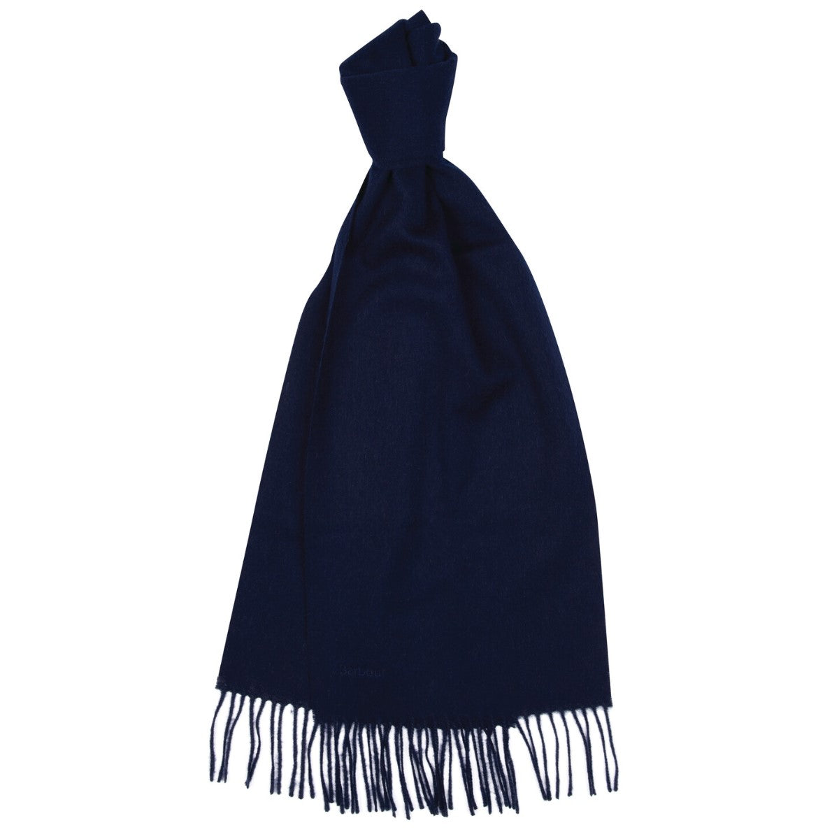 Barbour Lambswool Woven Scarf | Navy
