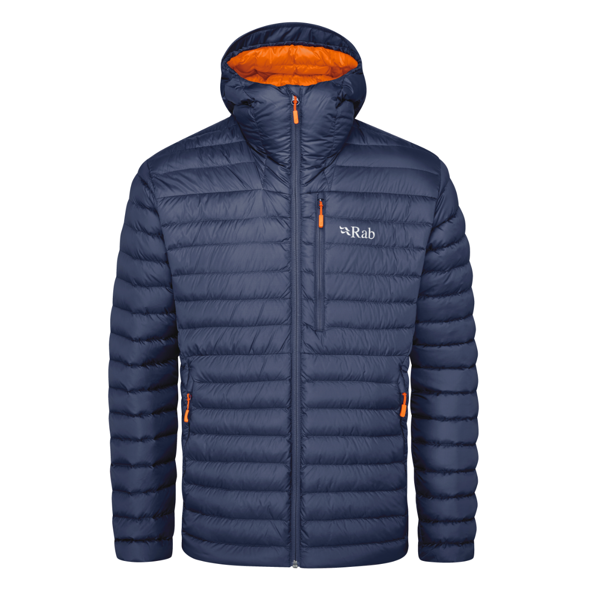 Rab mens microlight alpine jacket beluga top
