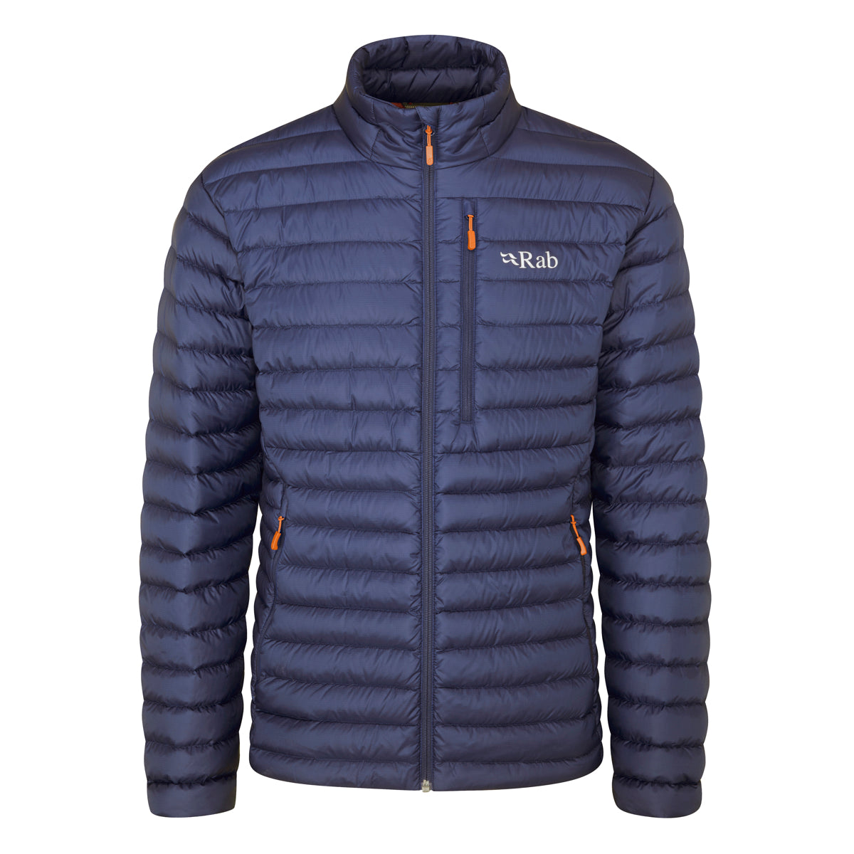 Rab Microlight Insulated Men's Jacket | Deep Ink (Marmalade Lining)