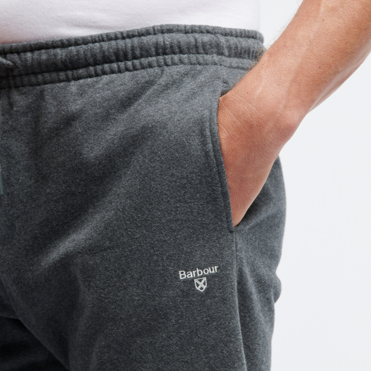 Barbour Nico Men's Lounge Short | Charcoal Marl