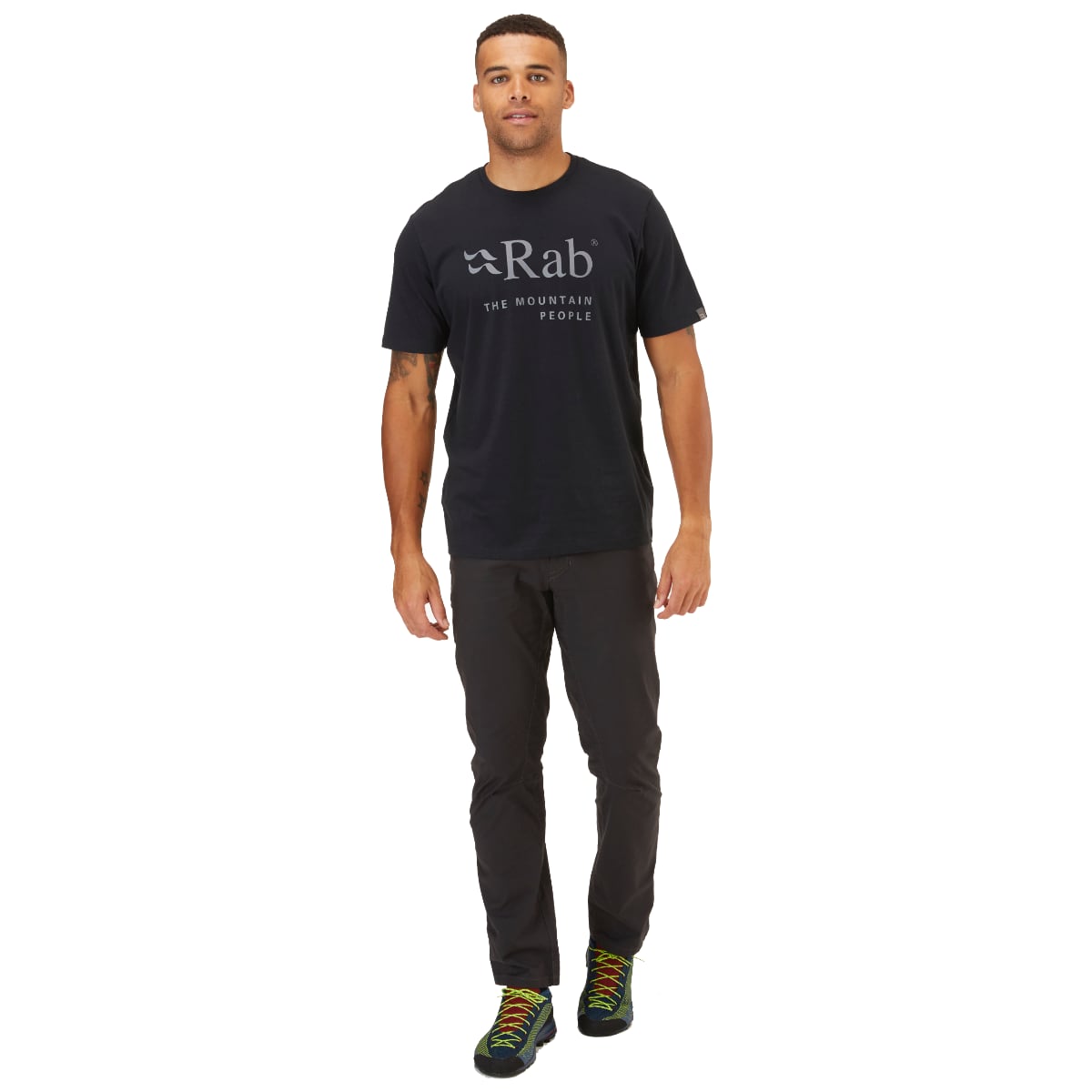 Rab  Stance Mountain Men's T-Shirt | Beluga