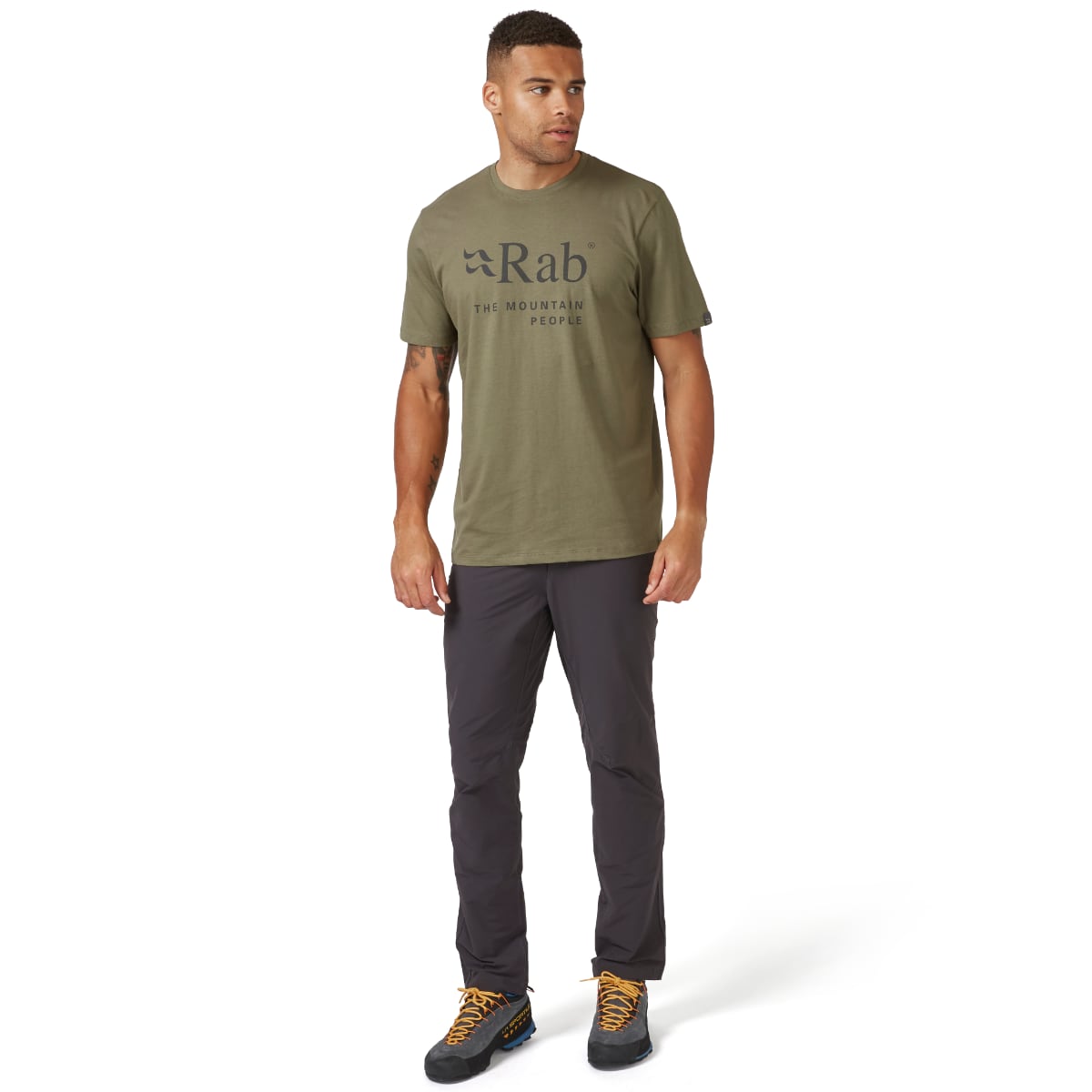 Rab Stance Mountain Men's T-Shirt | Light Khaki