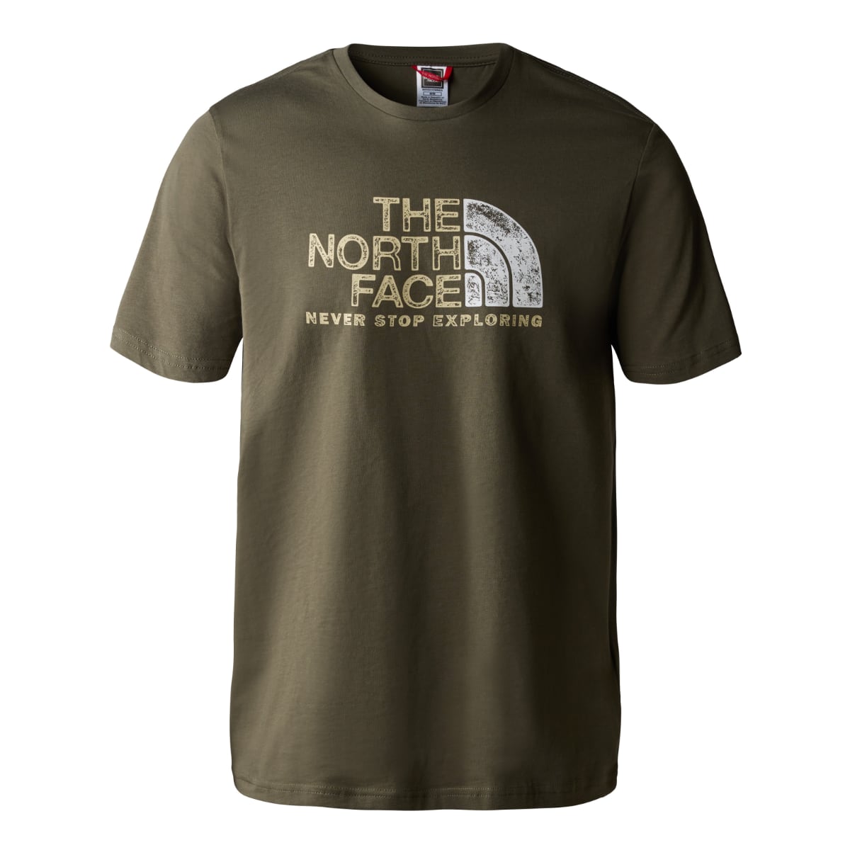 The North Face Rust Men's T-Shirt New Taupe Green