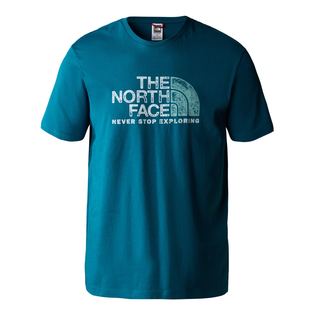 The North Face Rust Men's T-Shirt | Blue Coral - Reef Waters