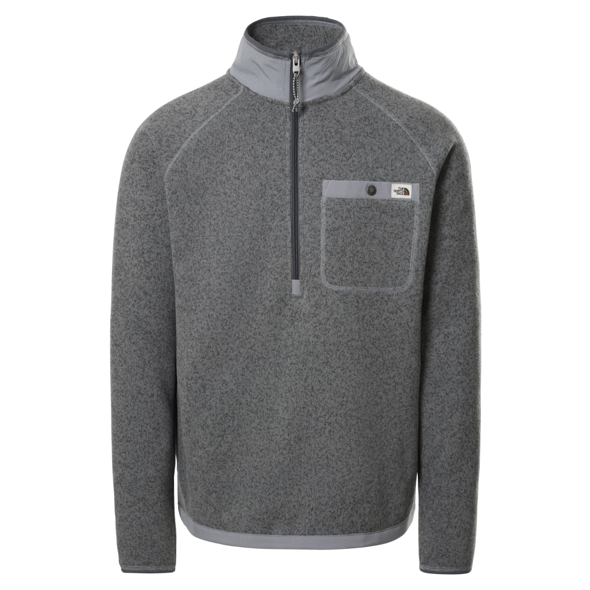 The North Face Gordon Lyons 1/4 Zip Fleece Men's Top | TNF Medium Grey Heather