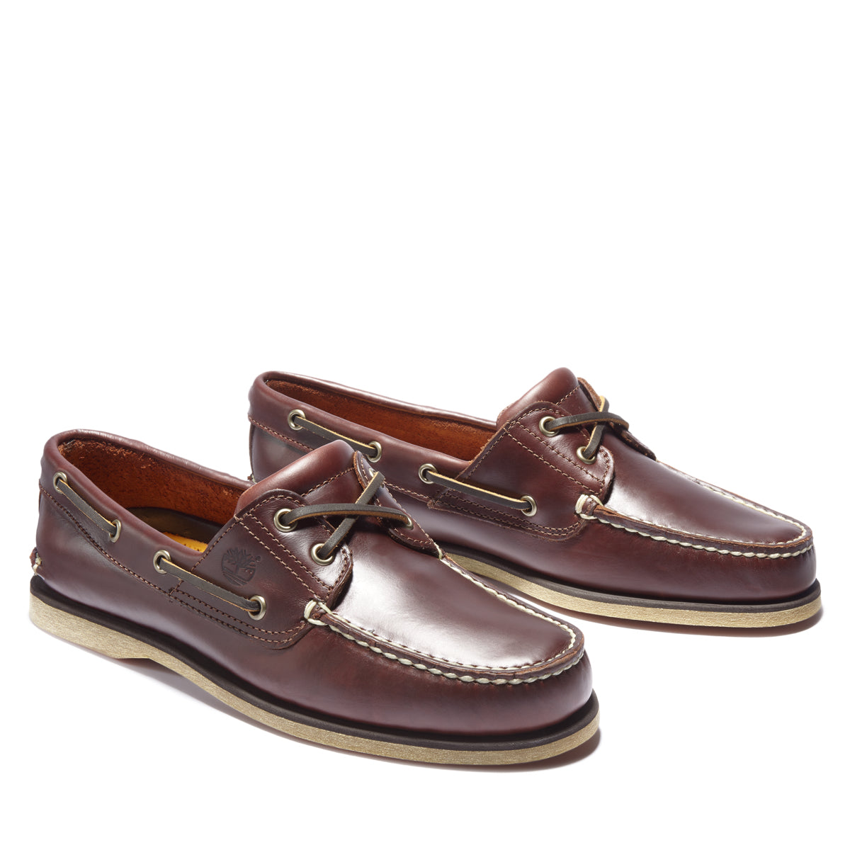 Timberland Icon Earthkeepers 2-Eye Men's Boat Shoe | Rootbeer Smooth (Model TB 025077214)