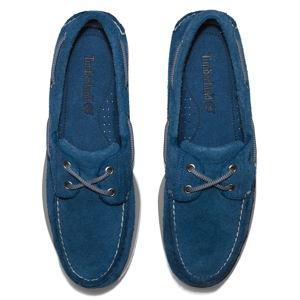 Timberland Classic 2-Eye Men's Boat Shoe |  Dark Blue Suede (TB 0A2A6XL79)