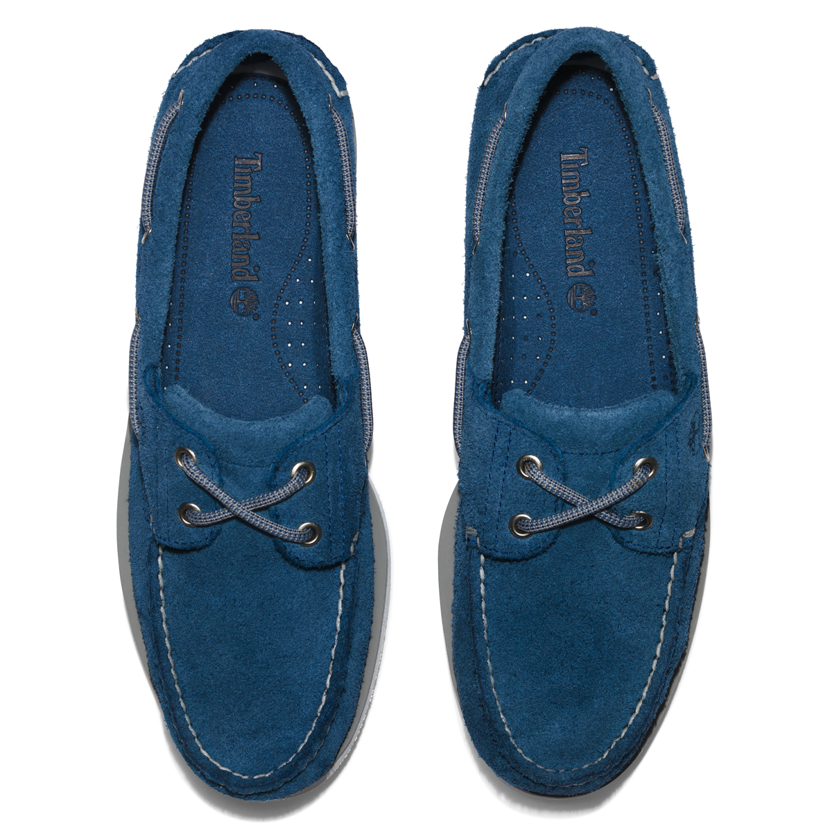Timberland Classic 2-Eye Men's Boat Shoe | Dark Blue Suede (TB 0A2A6XL79)