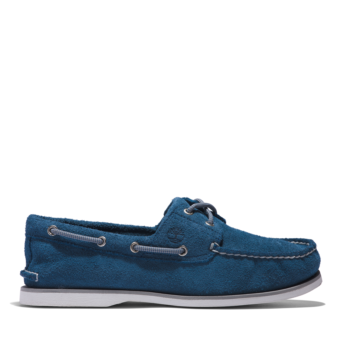Timberland Classic 2-Eye Men's Boat Shoe | Dark Blue Suede (TB 0A2A6XL79)