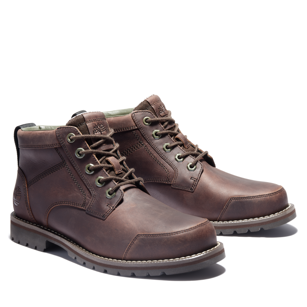 Timberland Larchmont II Chukka Men's Boots | Dark Brown Nubuck (Model TB 0A2NGCV13)