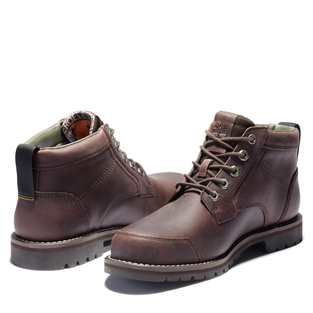 Timberland Larchmont II Chukka Men's Boots | Dark Brown Nubuck (Model TB 0A2NGCV13)
