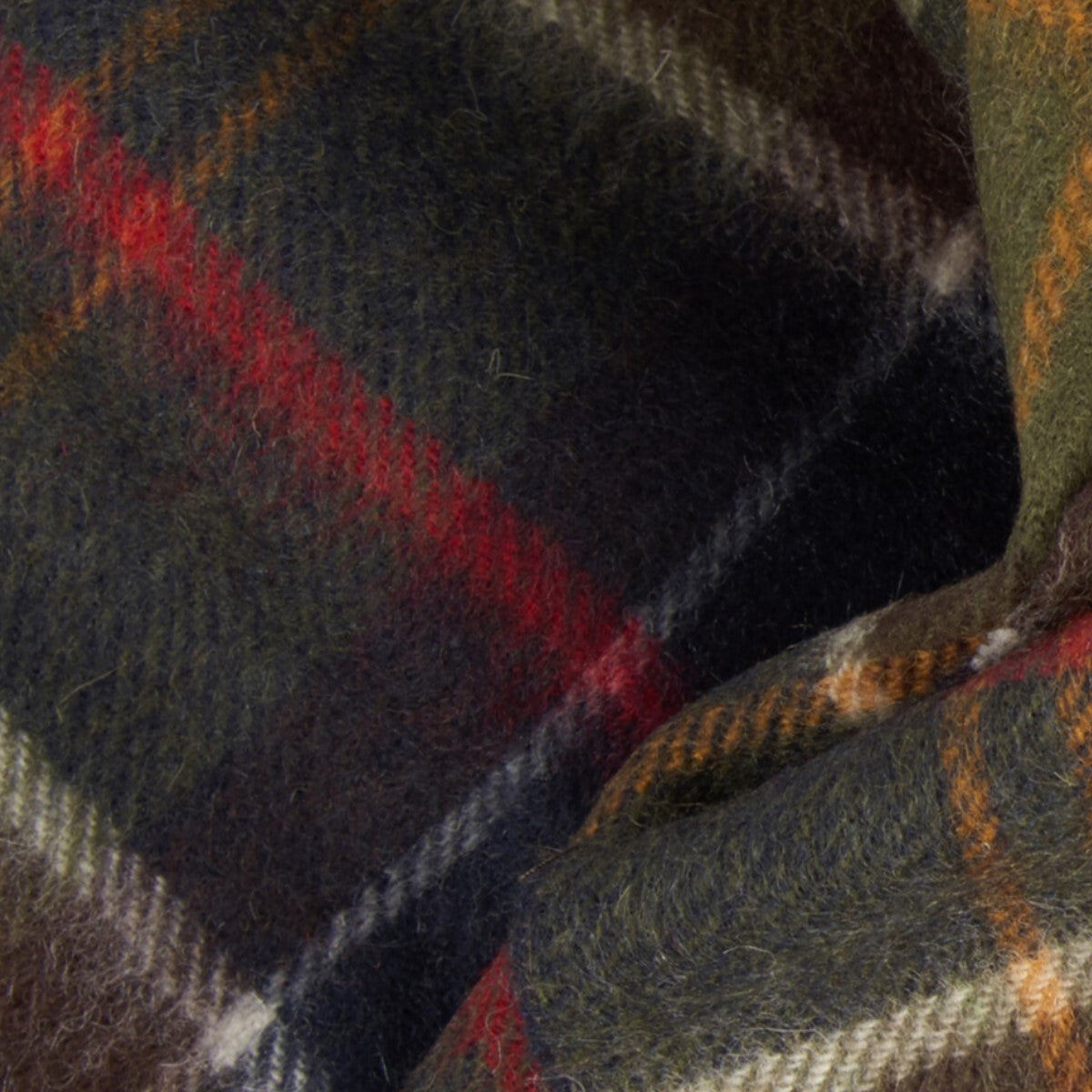 Barbour merino Cashmere Tartan Scarf | Classic