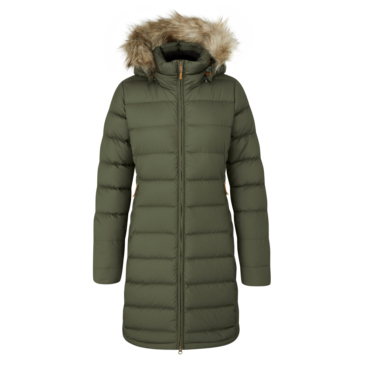 Rab Deep Cover Parka Insulated Women's Jacket Army