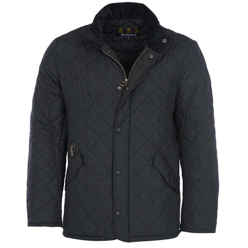Barbour Chelsea Sportsquilt Quilted Men's Jacket | Black