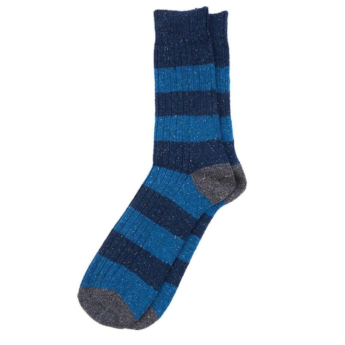 Barbour Houghton Stripe Men's Sock | Blue | Ecru