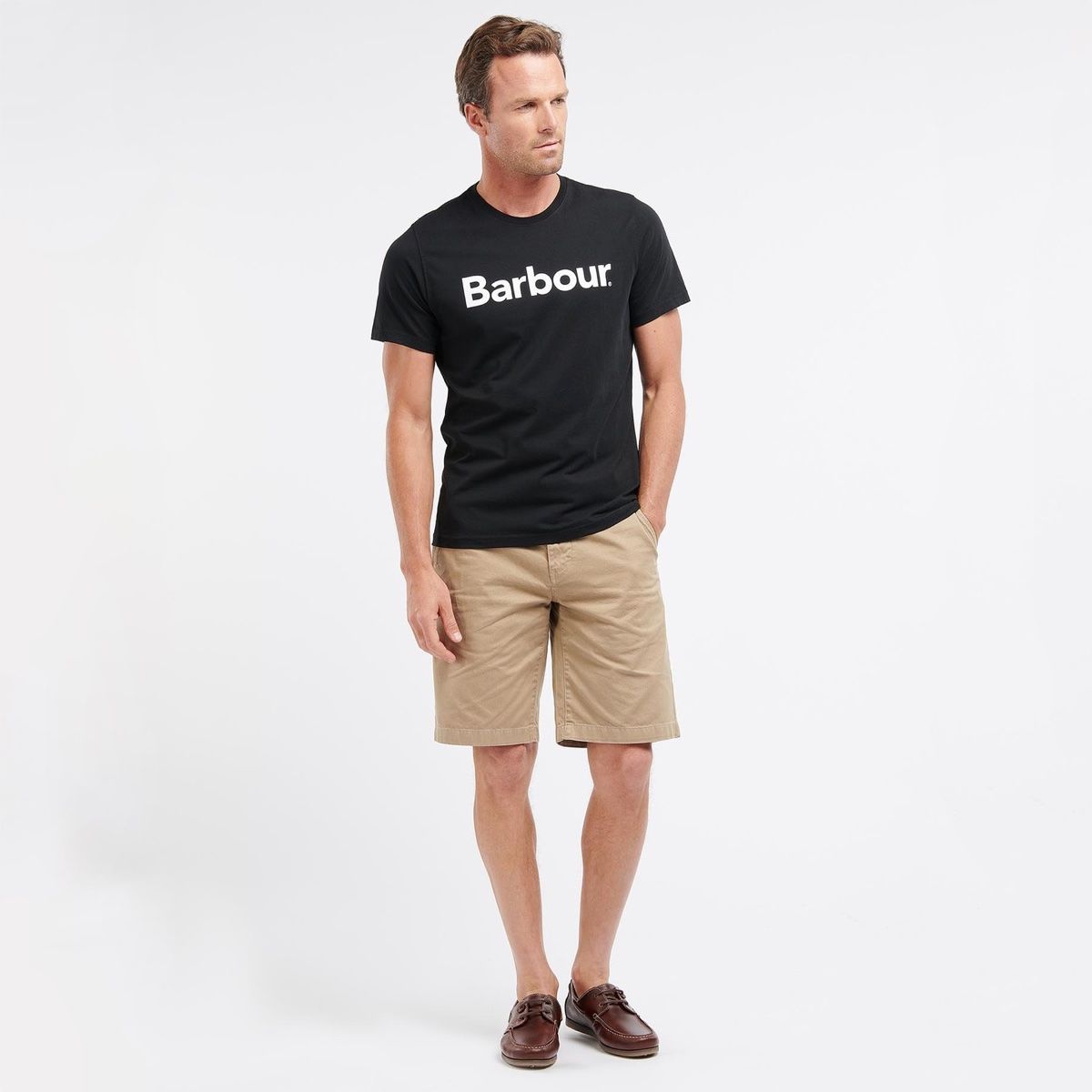 Barbour Men's Logo T-Shirt | Black
