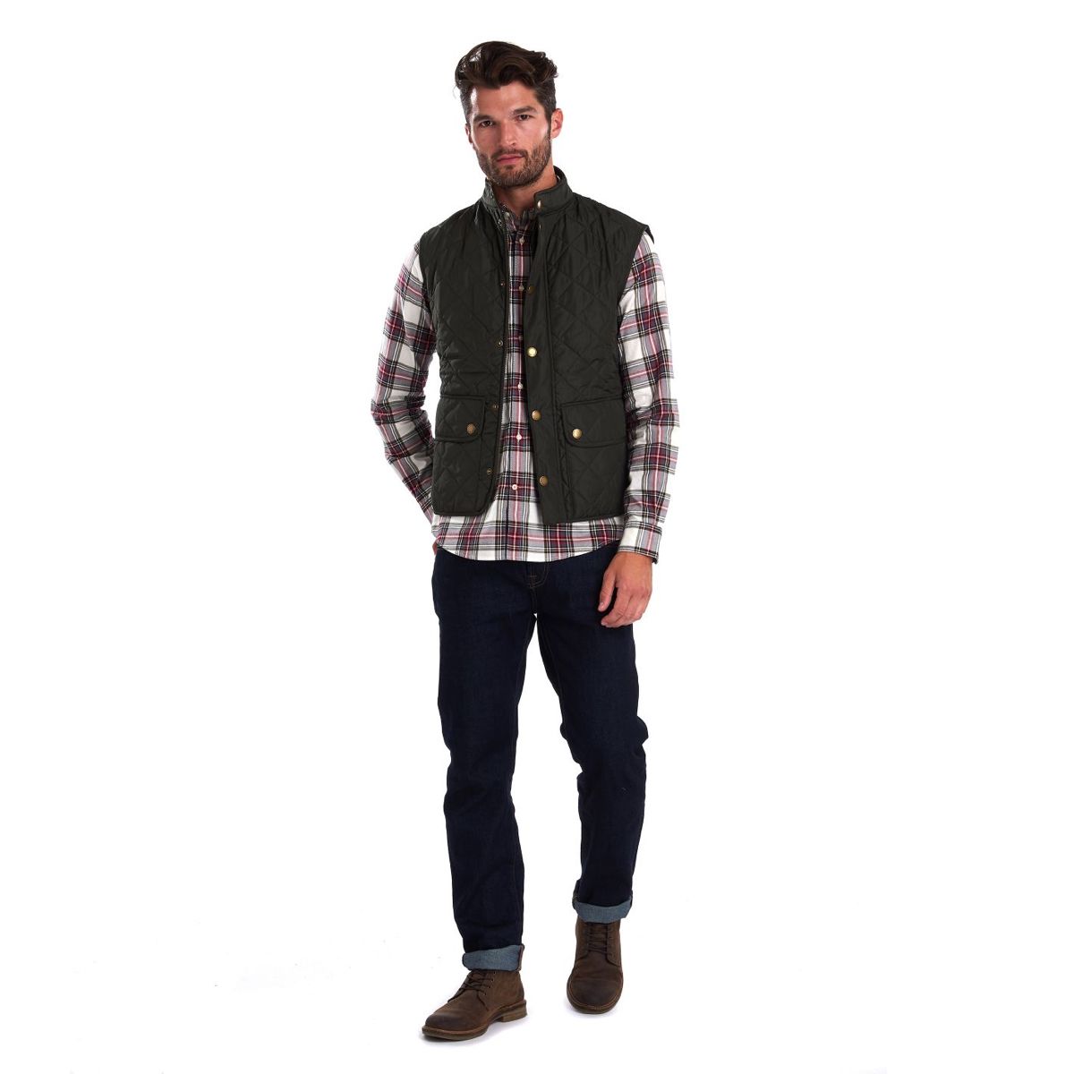 Barbour Lowerdale Quilted Men's Gilet | Green