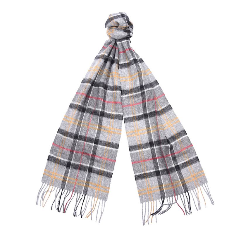 Barbour merino Cashmere Tartan Scarf | Modern