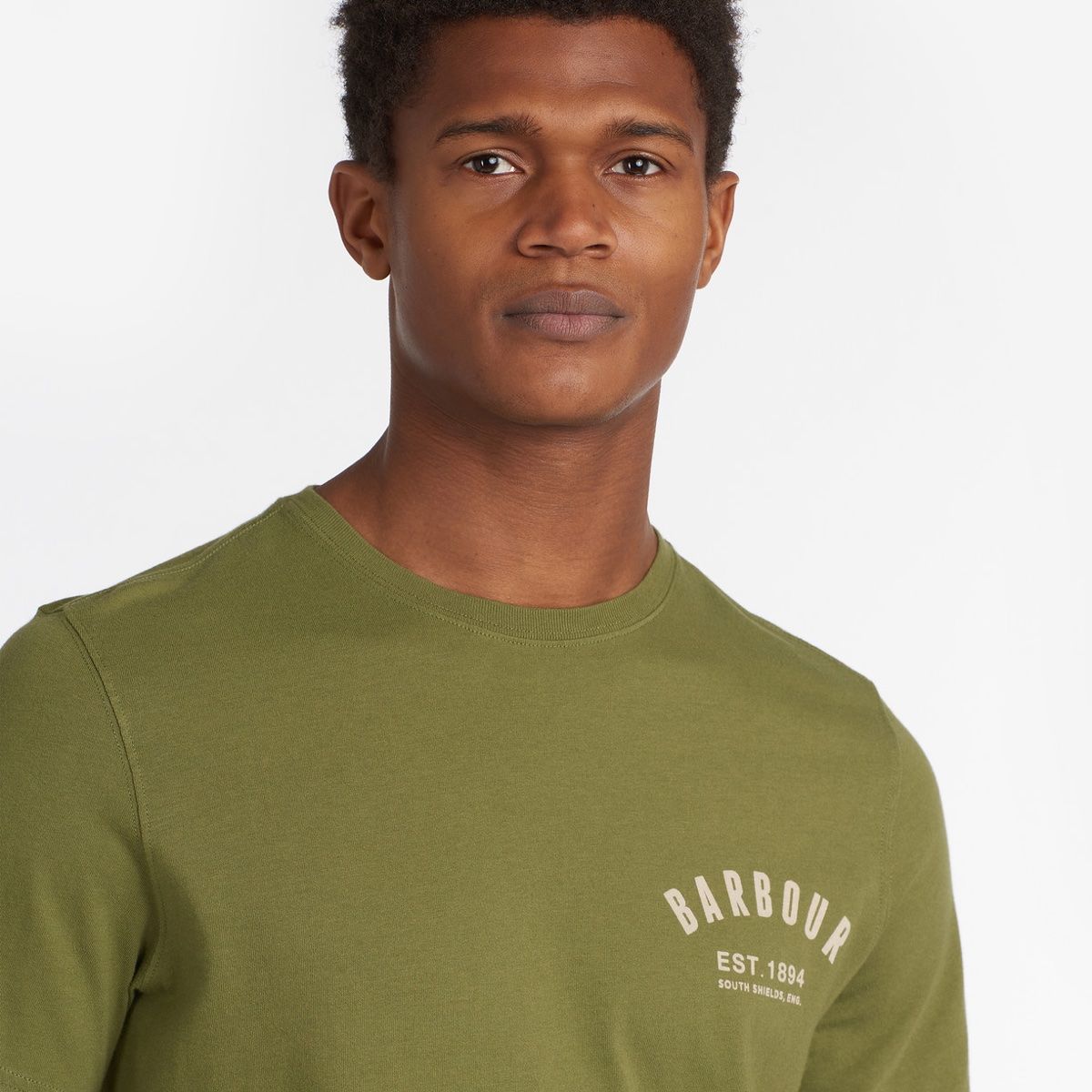 Barbour Men's Preppy T-Shirt | Burnt Olive