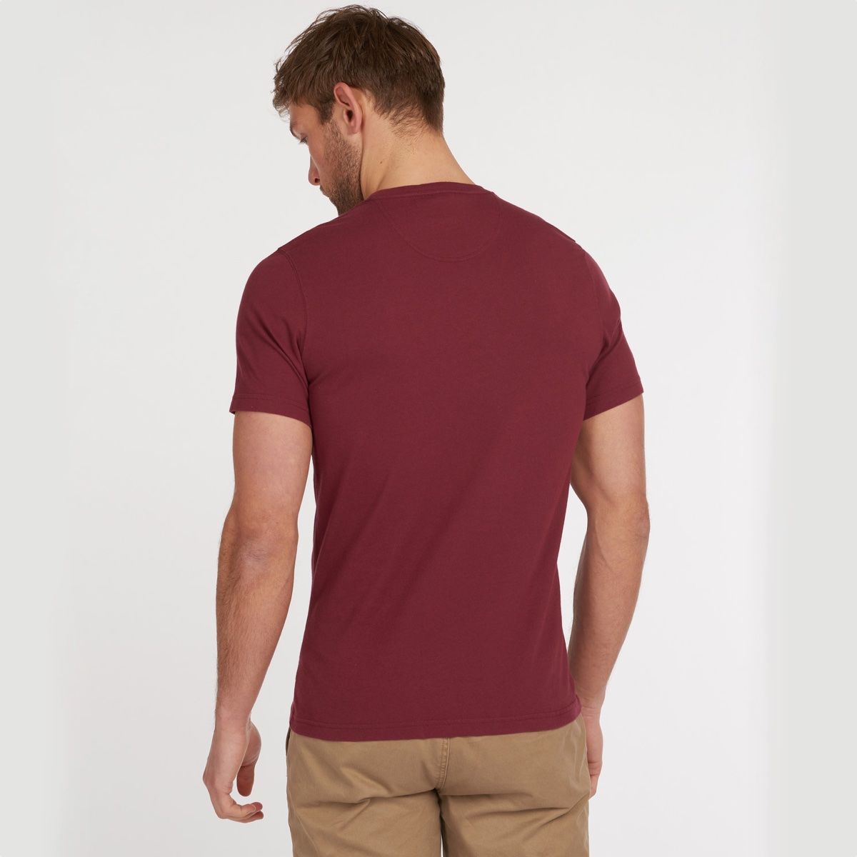 Barbour Men's Preppy T-Shirt | Ruby