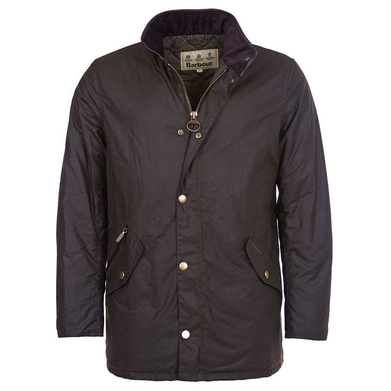 Barbour Prestbury Men's Waxed Jacket | Olive