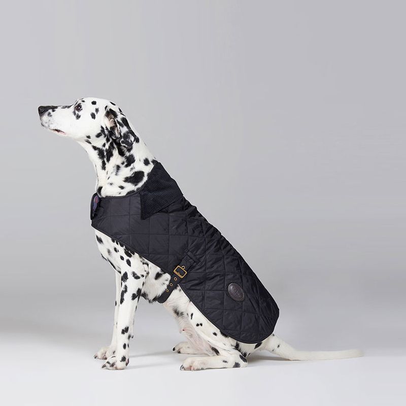 Barbour Quilted Dog Coat Black