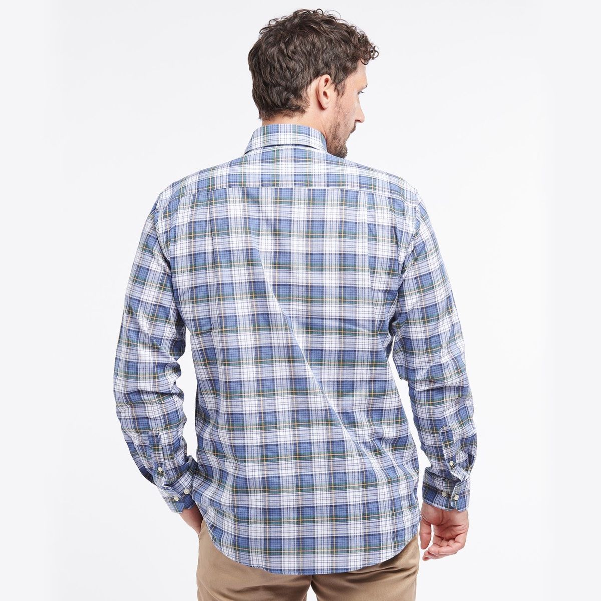 Barbour Sadle Regular Fit Men's Shirt | Navy