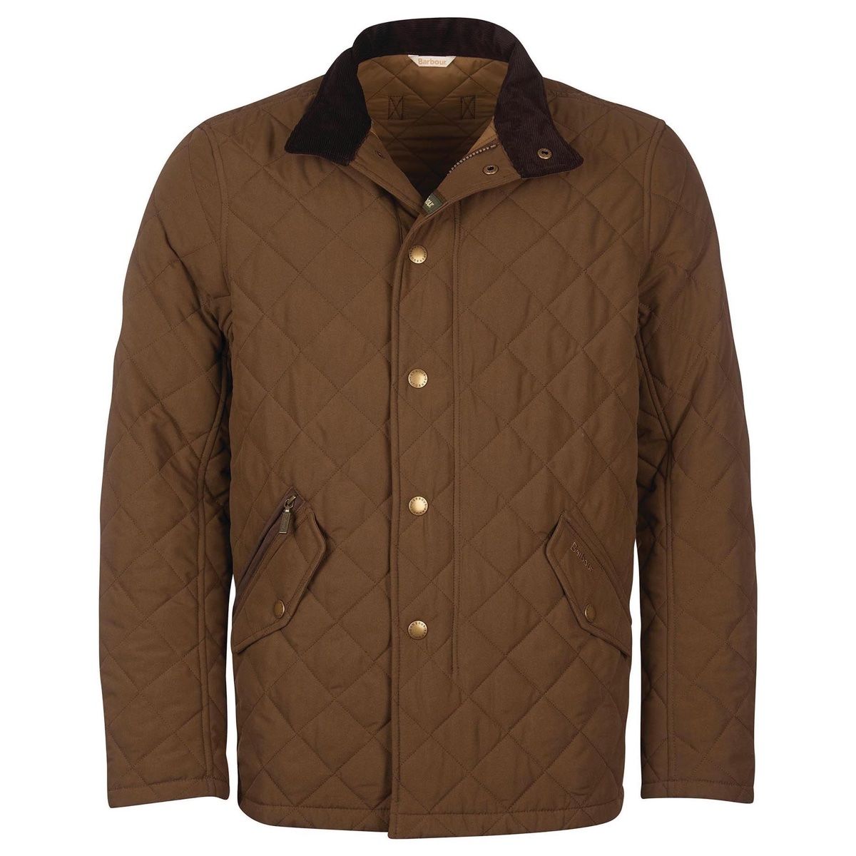 Barbour Shoveler Quilted Men's Jacket | Dark Sand