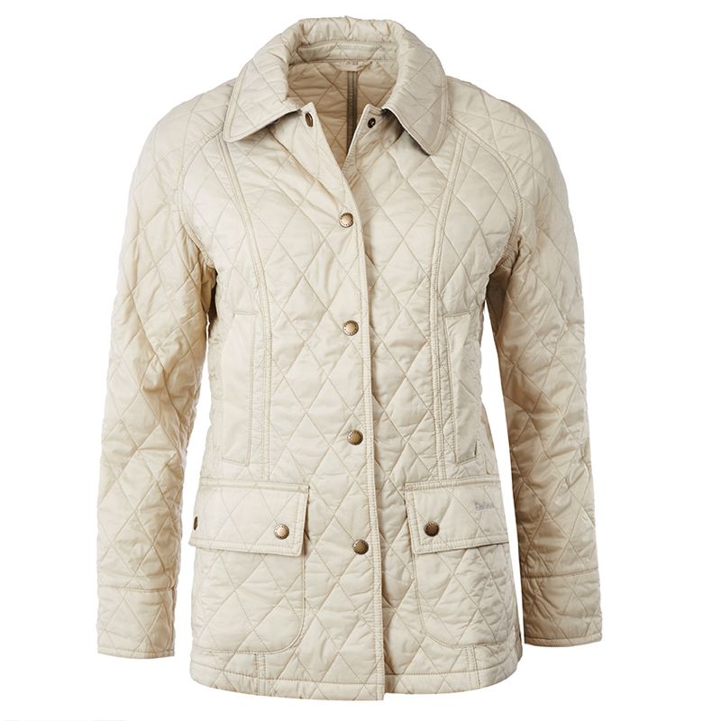 Barbour Summer Beadnell Women's Quilted Jacket | Pearl