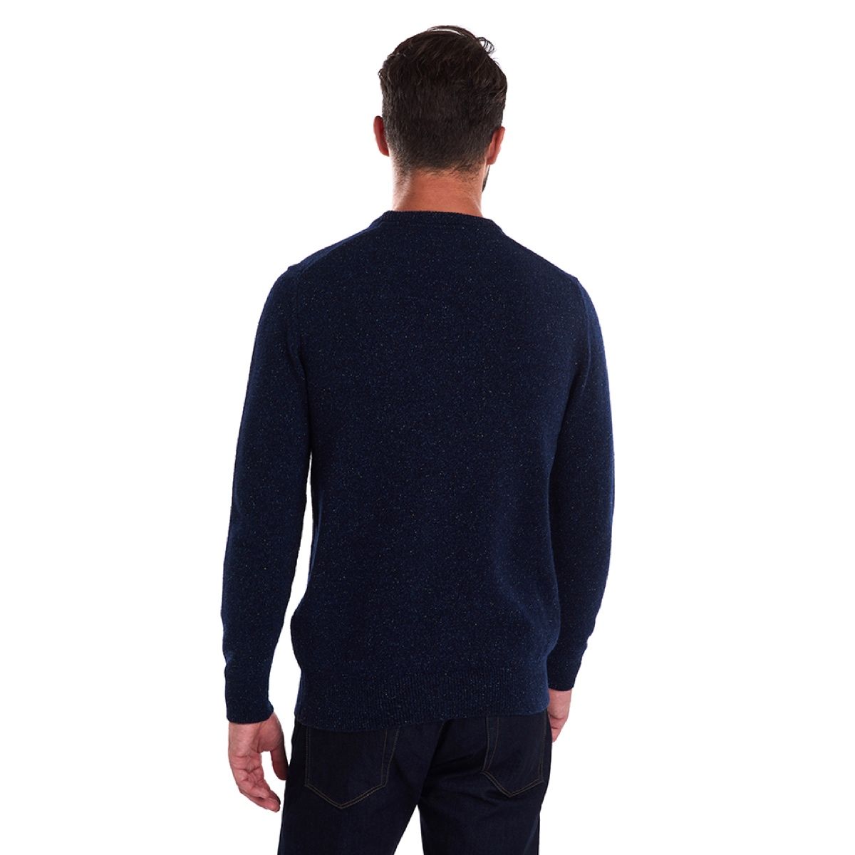 Barbour Tisbury Crew Neck Men's Jumper | Navy