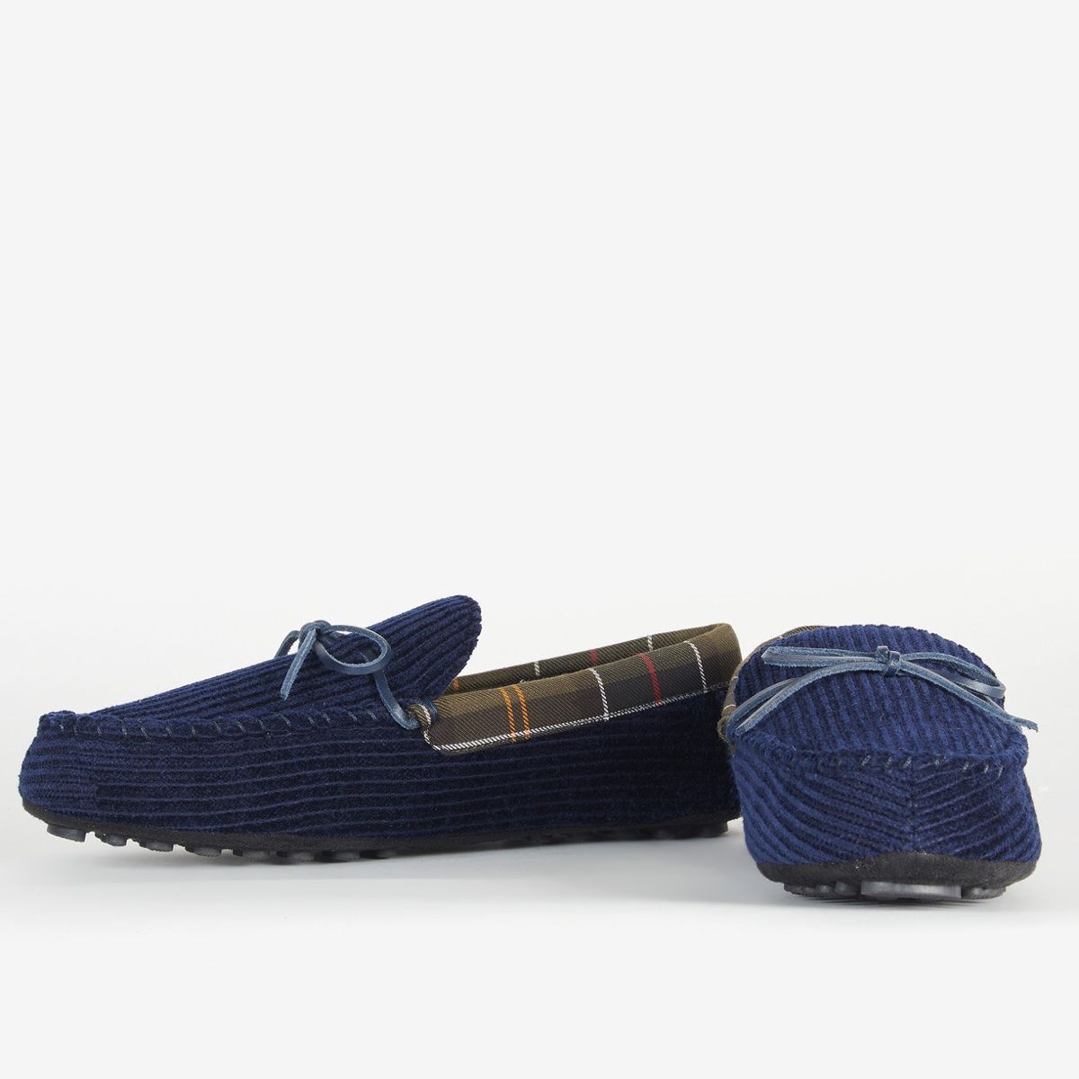 Barbour Tueart Men's Slipper | Navy Cord