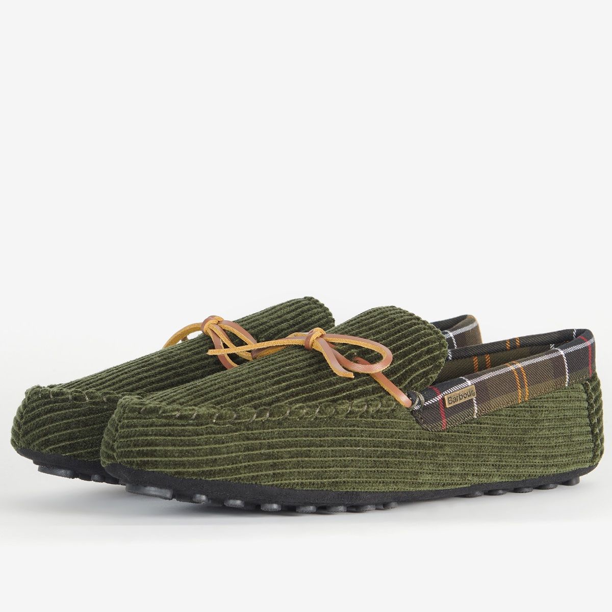 Barbour Tueart Men's Slipper | Olive Cord