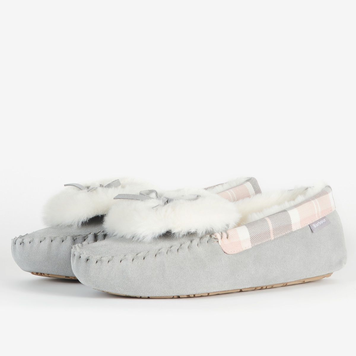 Barbour Darcie Women's Slipper | Grey Suede