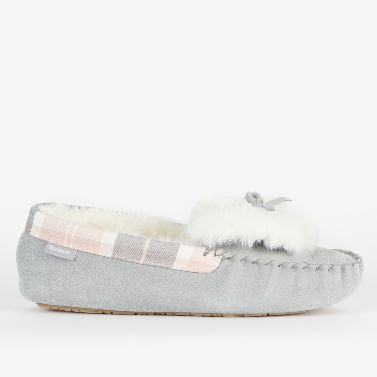 Barbour Darcie Women's Slipper | Grey Suede