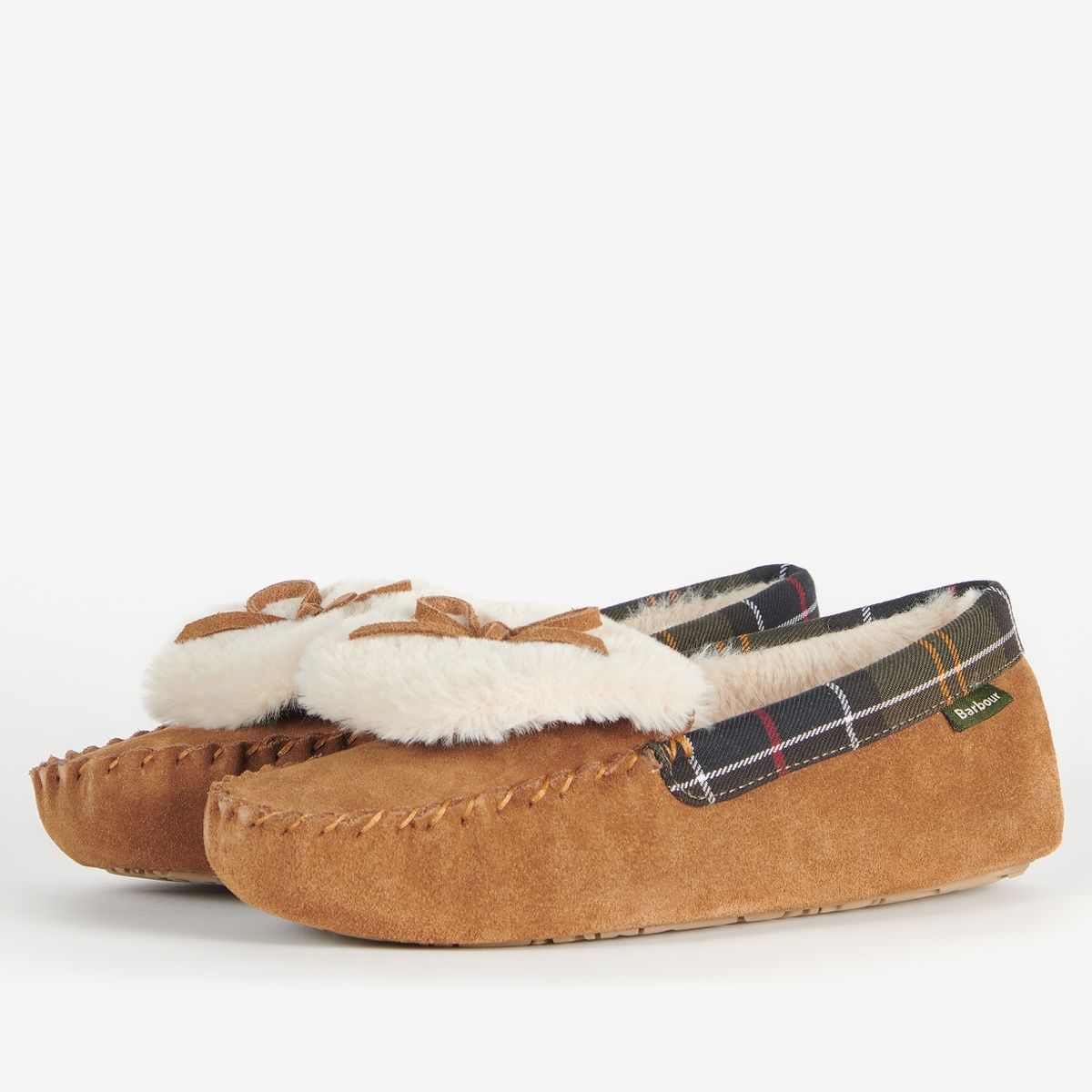 Barbour Darcie Women's Slipper | Tan Suede