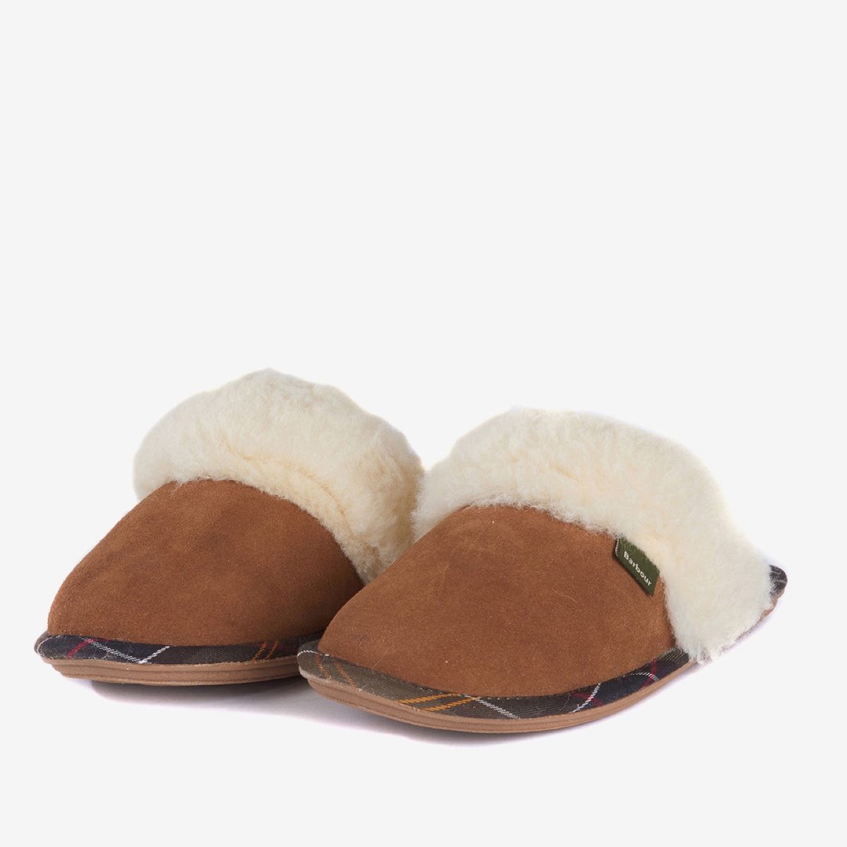 Barbour Lydia Mule Women's Slipper Camel Suede