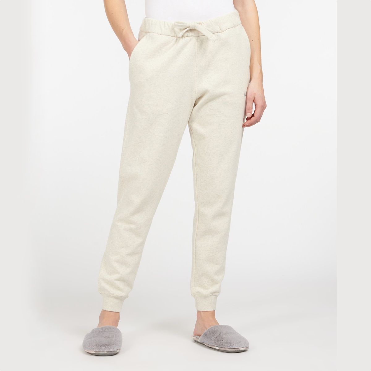 Barbour Rosie Women's Lounge Jogger | Ecru Marl