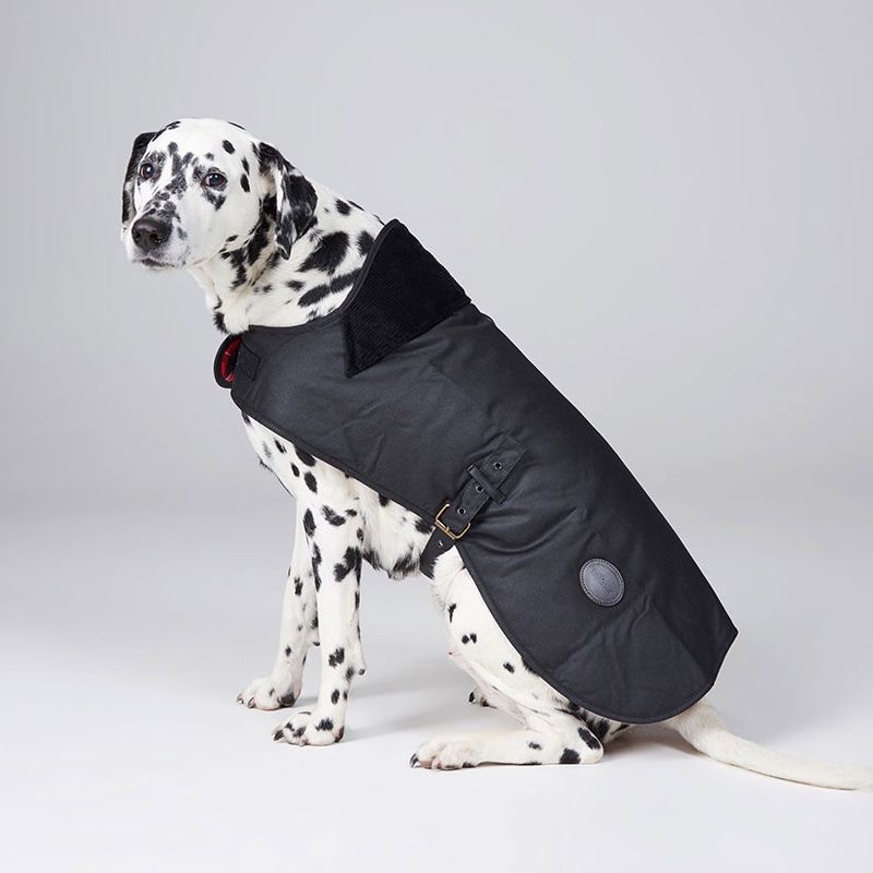 Barbour Wax Dog Coat | Black