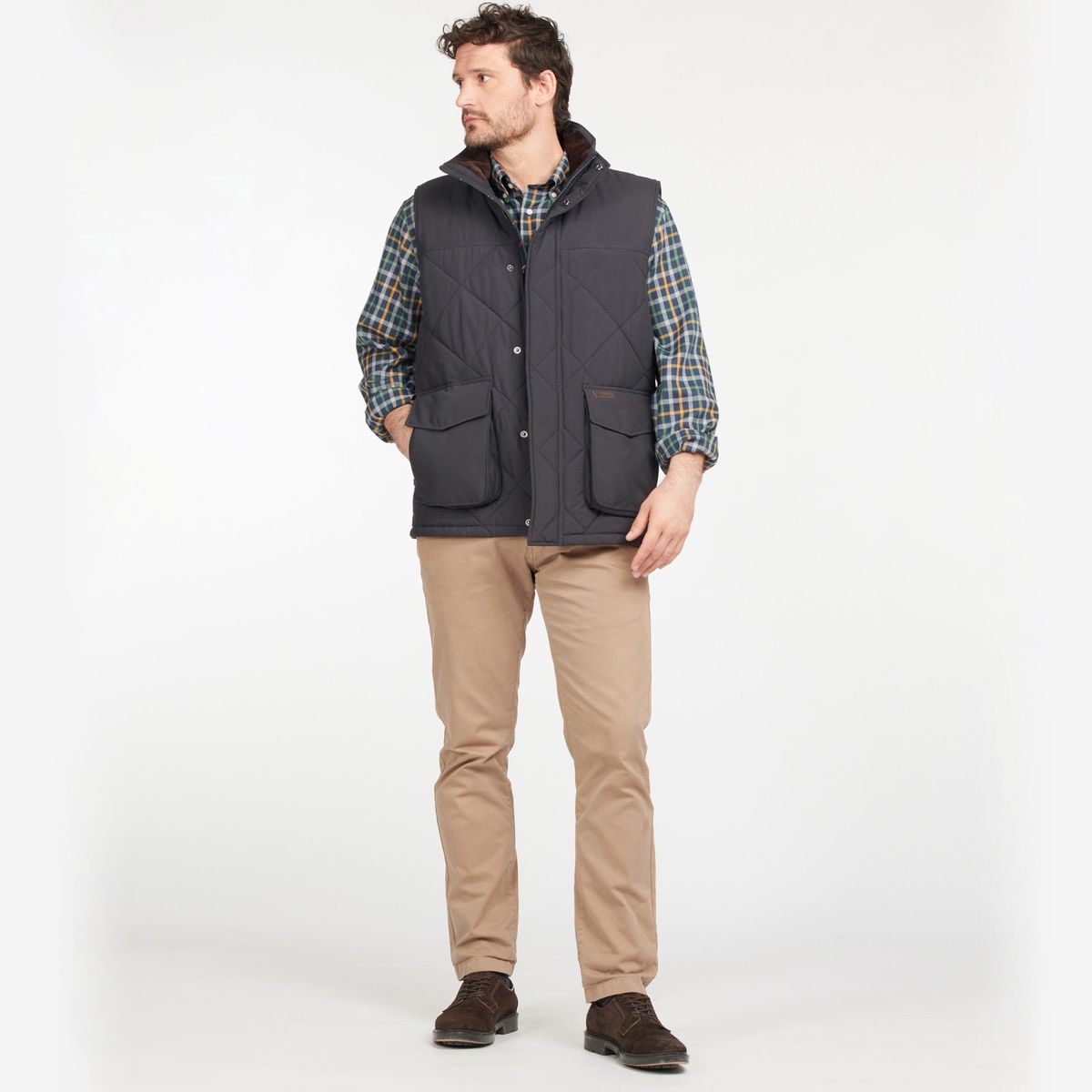 Barbour Winterdale Quilted Men's Gilet | Navy