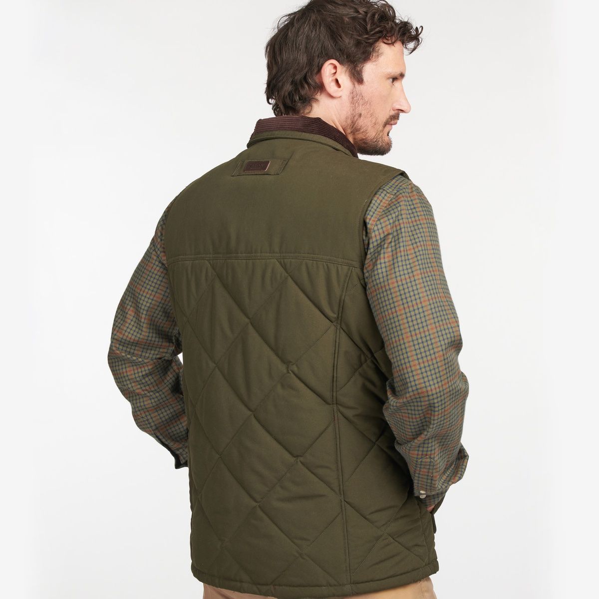 Barbour Winterdale Quilted Men's Gilet | Dark Olive