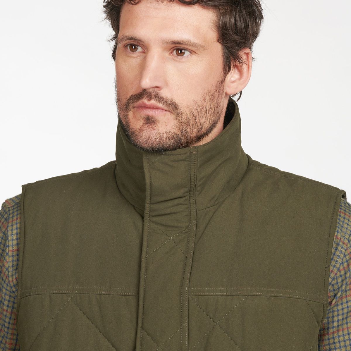 Barbour Winterdale Quilted Men's Gilet | Dark Olive
