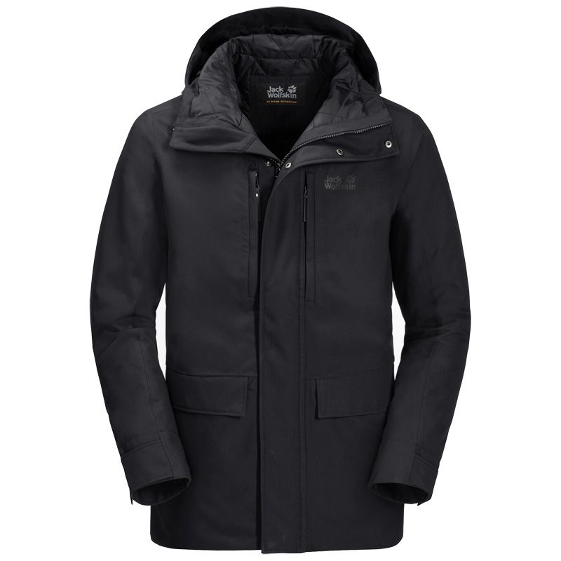 Jack Wolfskin West Coast Insulated Men's Jacket | Black