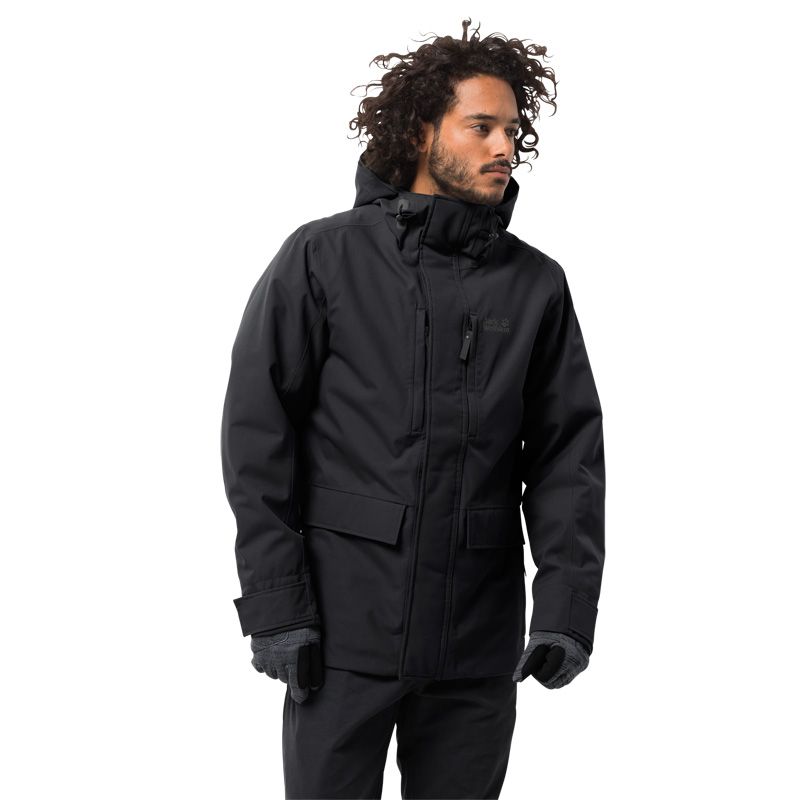 Jack Wolfskin West Coast Insulated Men's Jacket | Black
