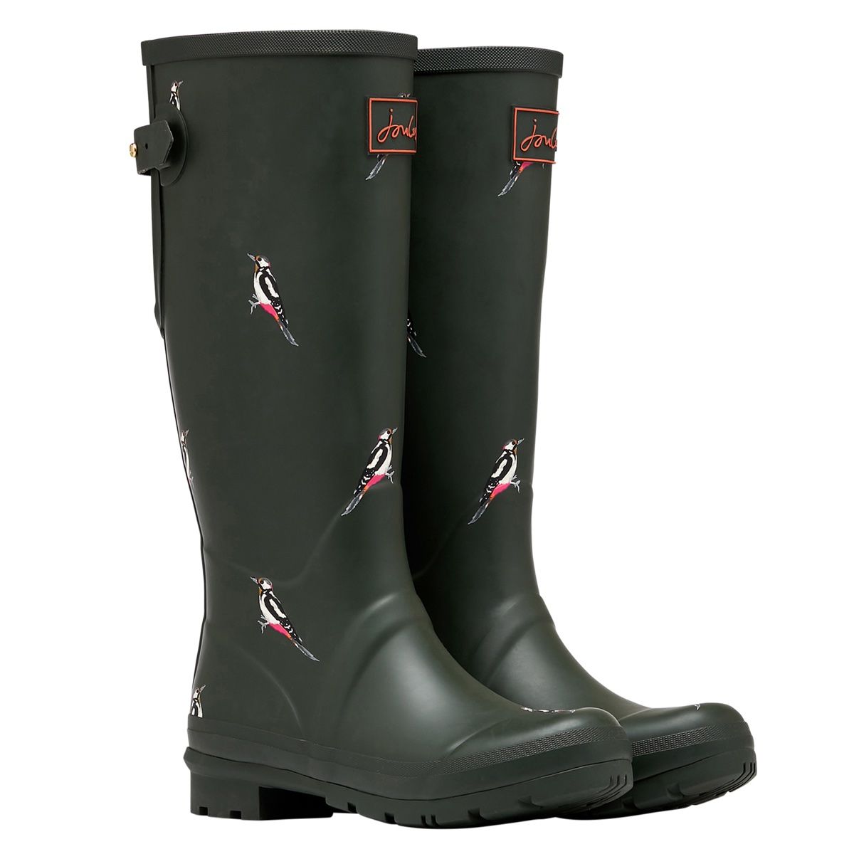 Joules Welly Print Women's Wellingtons | Woodpecker
