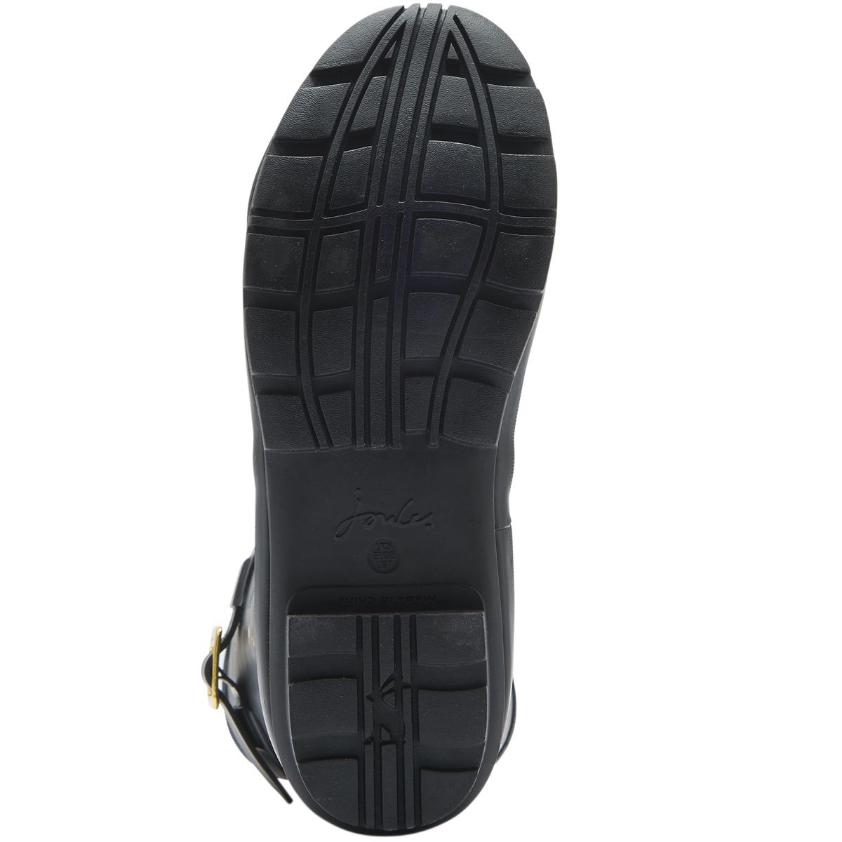 Joules Molly Mid Height Women's Wellingtons | Black Metallic Bees