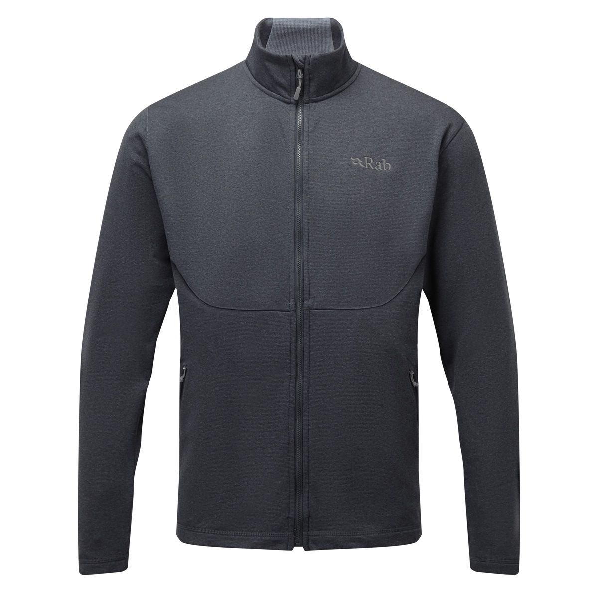 Rab Geon Fleece Men's Jacket | Black | Steel