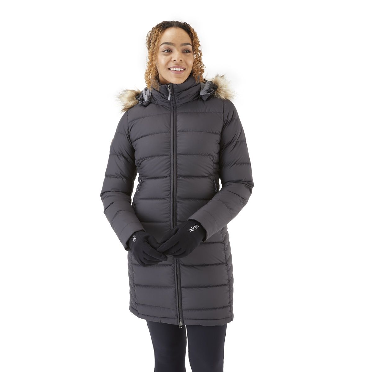 Rab Deep Cover Parka Insulated Women's Jacket | Black