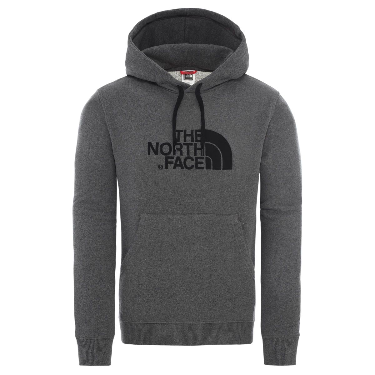 north face mens hoodie grey
