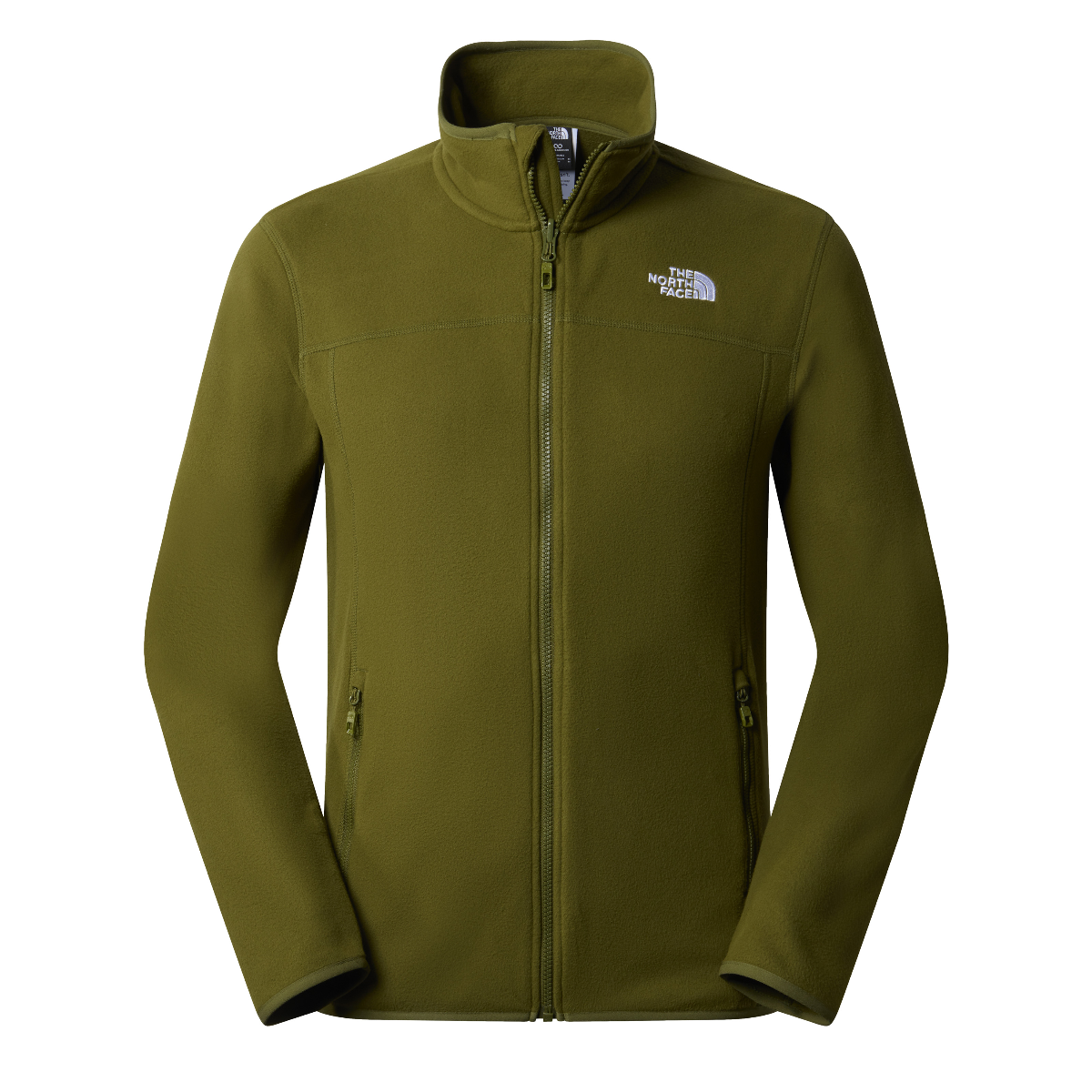 The North Face 100 Glacier Full Zip Fleece Men's Jacket | Forest Olive