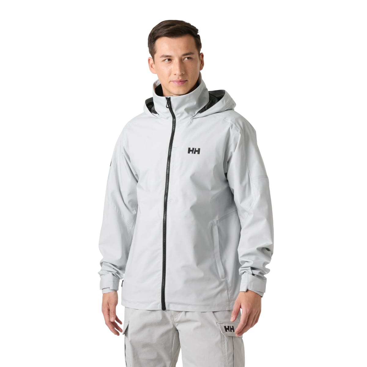 Helly Hansen HP Racing Hooded 2.0 Men's Jacket | Grey Fog